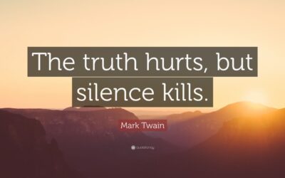 Telling the truth IS an act of violence