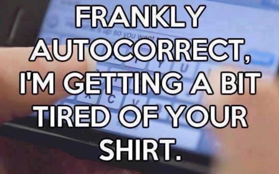 “Apologies for the incontinence”