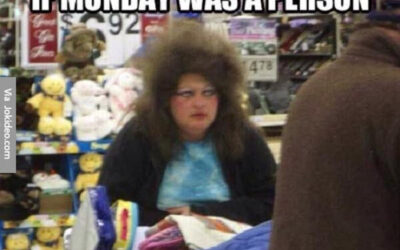 Monday morning yippee-ki-yays