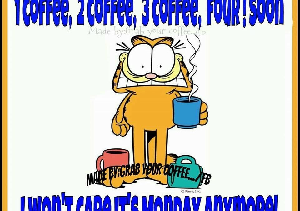 Monday morning extra strength espresso